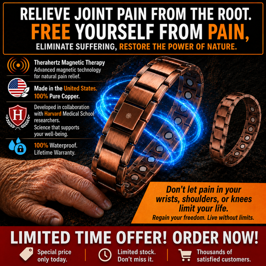 Magnetic Joint Decompression Patch