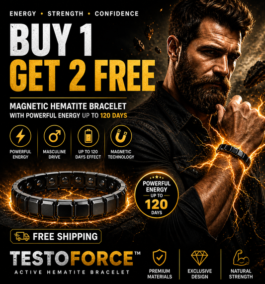 TestoForce™ Bracelet – Activate Your Natural Masculine Energy