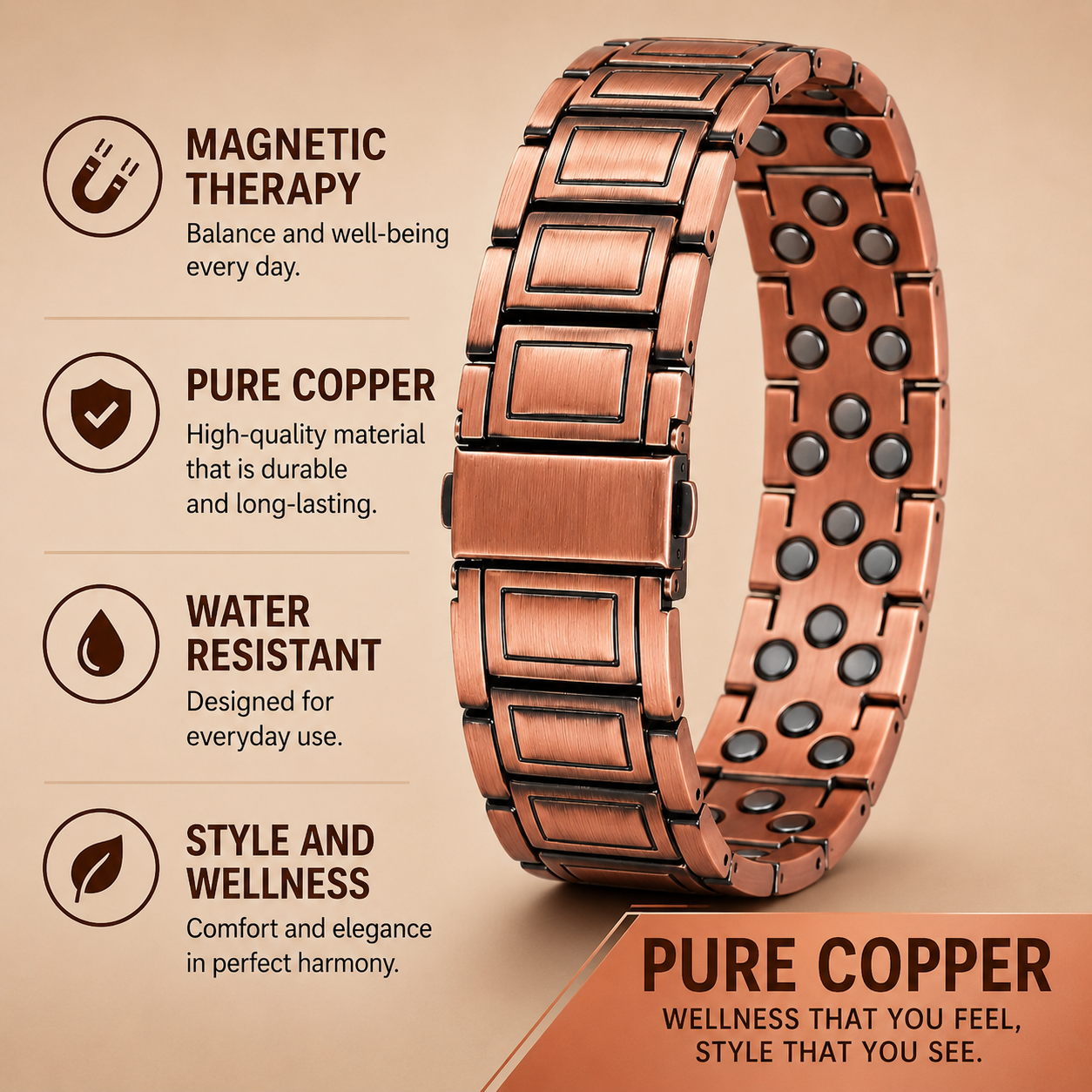 Magnetic Joint Decompression Patch