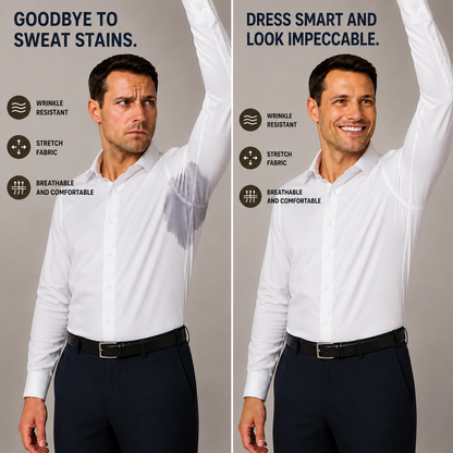 SharpFlex | Comfortable Wrinkle-Free Business Shirt